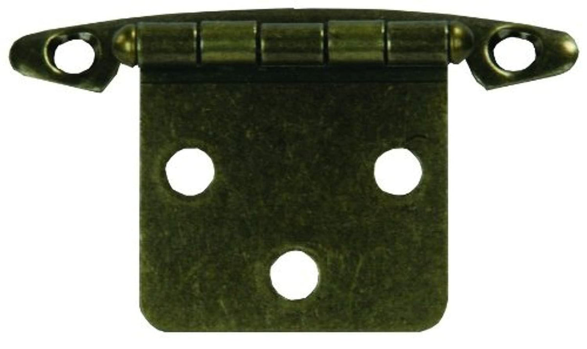 JR PRODUCTS 70605 Free Swing Flush Mount Hinge - Antique Brass RV & Camper
