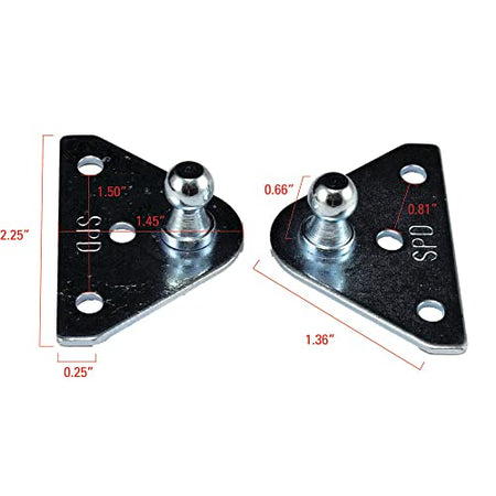 JR PRODUCTS BR1020 GAS SPRING MOUNT BRACKET