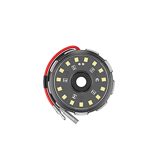 KC KC Cyclone V2 LED - Single Light - Clear Lens - 5W Flood Beam
