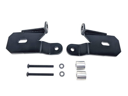 KC KC HiLiTES 7318 A-Pillar Black Light Mount Brackets - Jeep Wrangler JL