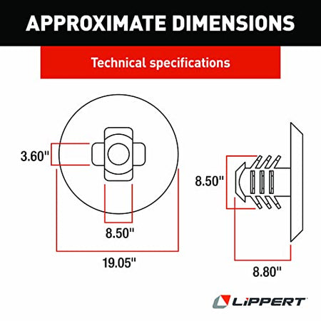 LIPPERT COMP 103480 UNIVERSAL LCI SLIDE-OUT W