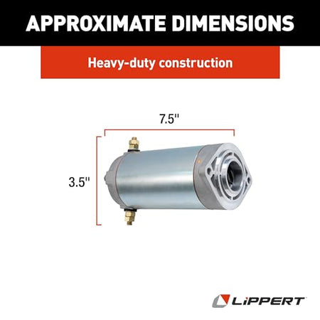 LIPPERT COMP 179327 Lippert Hydraulic RV Leveling System Pump Motor Replacement