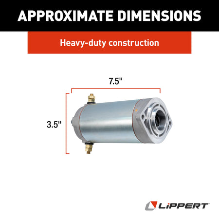 LIPPERT COMP 179327 Lippert Hydraulic RV Leveling System Pump Motor Replacement