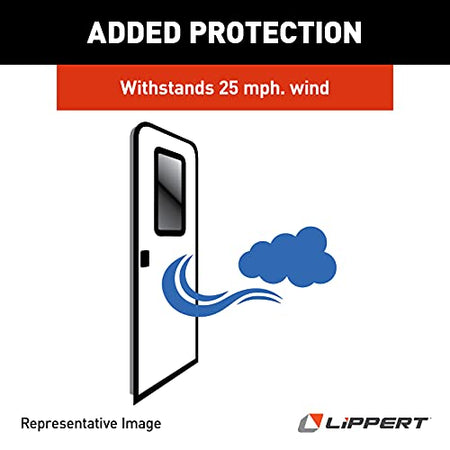 LIPPERT COMP 2020102629 onents RV Entry Door Friction Hinge Kit for 5th Wheel, Travel Trail...