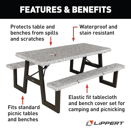 LIPPERT COMP 2023051696 LIPPERT ELASTIC VINYL TABLECLOTH WI