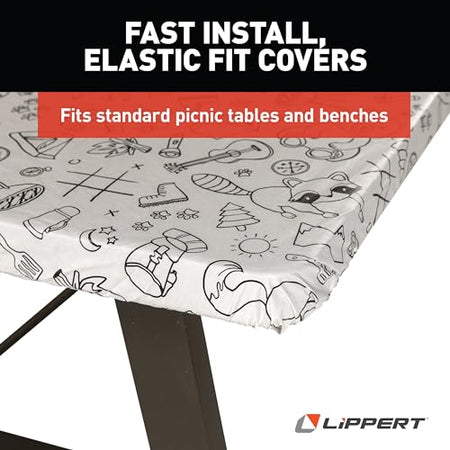 LIPPERT COMP 2023051696 LIPPERT ELASTIC VINYL TABLECLOTH WI
