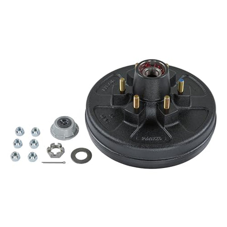 LIPPERT COMP K-122463 lete Pre-Greased Hub Assembly Kit for 6,000-lb. Axle Hubs with Brak...