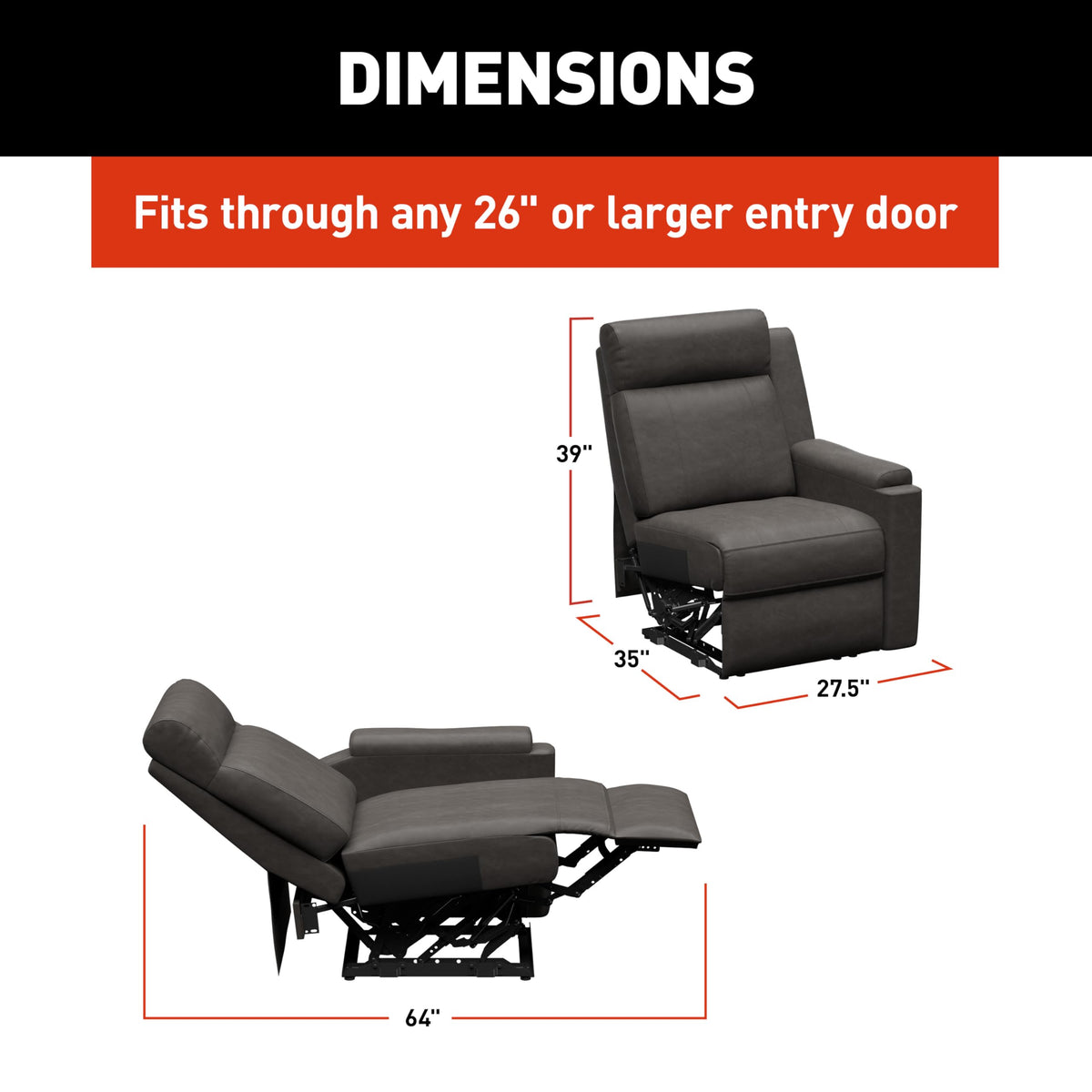 LIPPERT COMP 2024044108 THOMAS PAYNE Signature Heritage Series McCoy RV Theater Seating Lef...