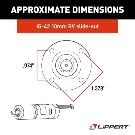 LIPPERT COMP 236575 SCHWINTEK IN-WALL SIDE MO