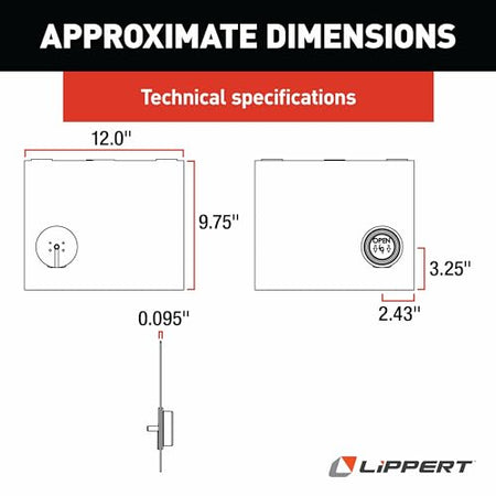 LIPPERT COMP 239061 SCREEN DOOR SLIDER PANEL