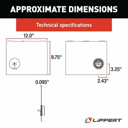 LIPPERT COMP 239061 SCREEN DOOR SLIDER PANEL
