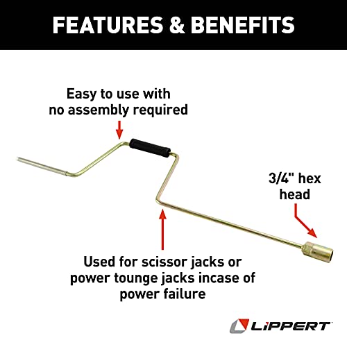 LIPPERT COMP 285324 ELECTRIC STABALIZER JACK