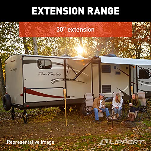 LIPPERT COMP 285344 onents Manual 30 RV Scissor Jack Kit for 5th Wheels, Travel Trailer...