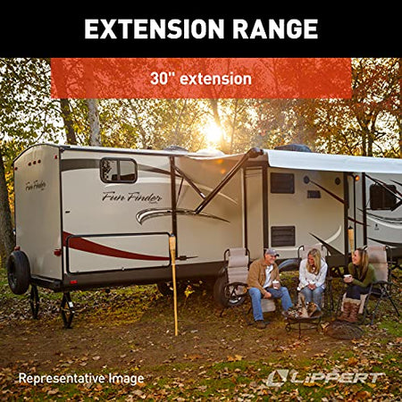 LIPPERT COMP 285344 onents Manual 30 RV Scissor Jack Kit for 5th Wheels, Travel Trailer...