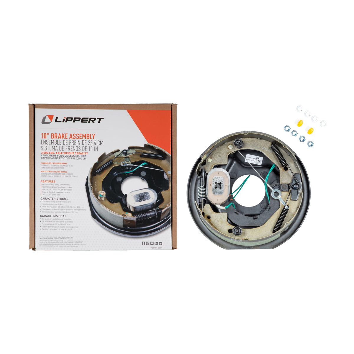 LIPPERT COMP 296649 10'ELECTRIC BRAKE ASSM