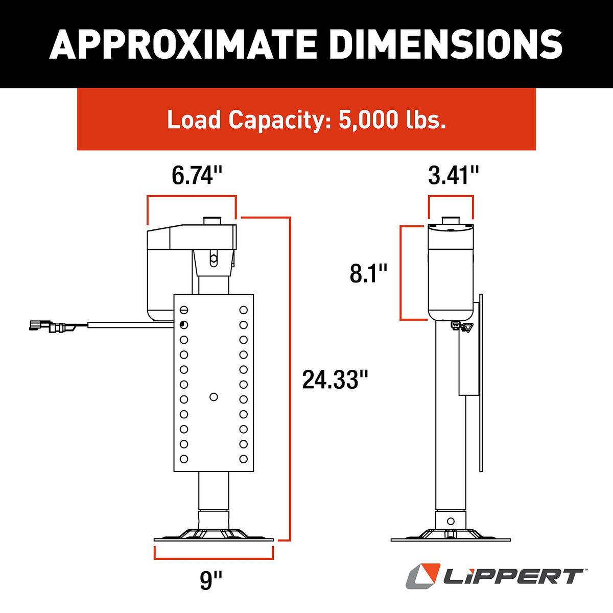 LIPPERT COMP 305339 Lippert Ground Control 3.0 Automatic 5th Wheel RV Leveling System R...