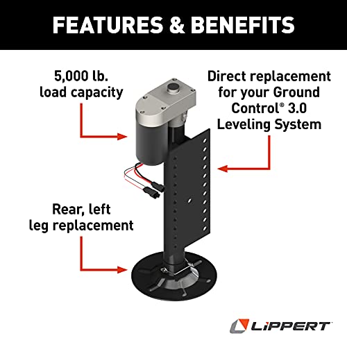 LIPPERT COMP 305339 Lippert Ground Control 3.0 Automatic 5th Wheel RV Leveling System R...