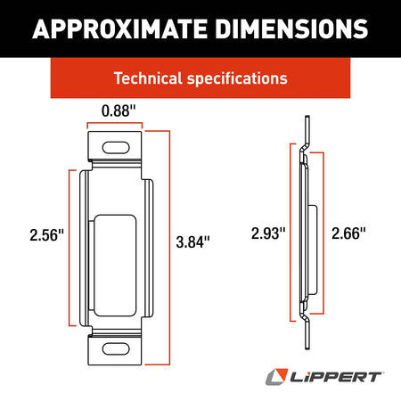 LIPPERT COMP 314301 STANDARD BAGGAGE DOOR STR