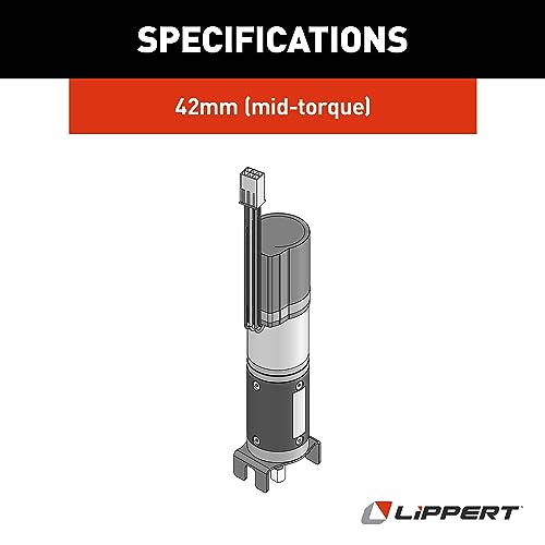 LIPPERT COMP 364262 onents -  in-Wall Slide-Out Motor with Brake - 42mm (Mid Torque)