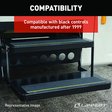 LIPPERT COMP 369299 Kwikee Magnetic Switch for 32 Series Step , Black RV & Camper