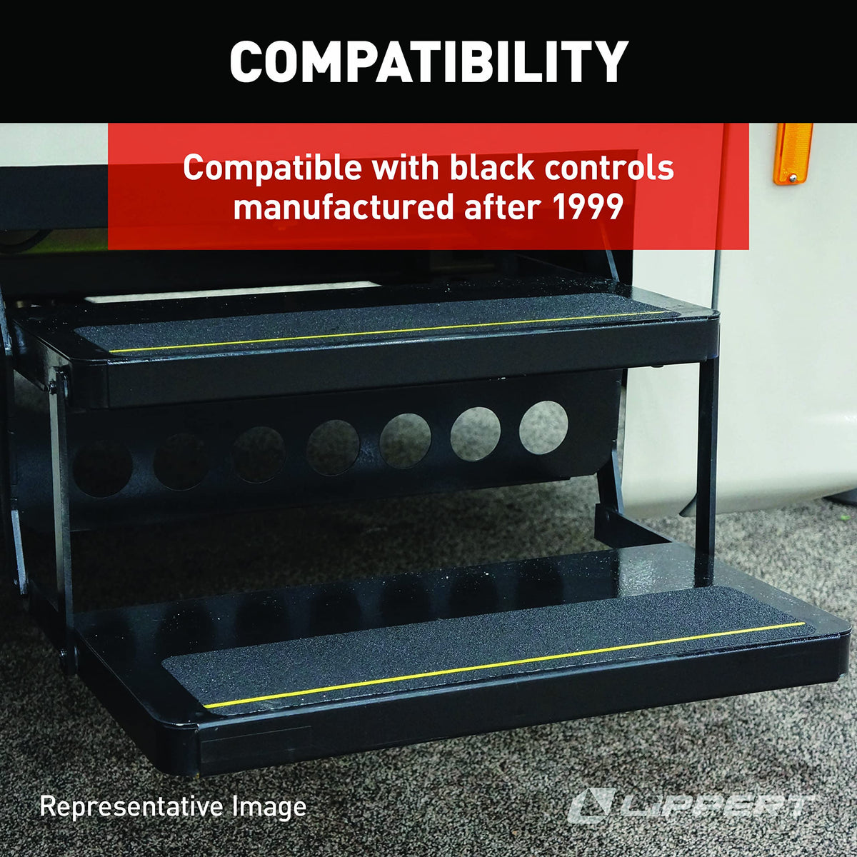 LIPPERT COMP 369299 BLACK SWITCH DOOR