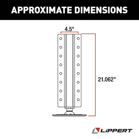 LIPPERT COMP 3728923 JACK 8K CYL BODY 2.00IN BORE 15.00I