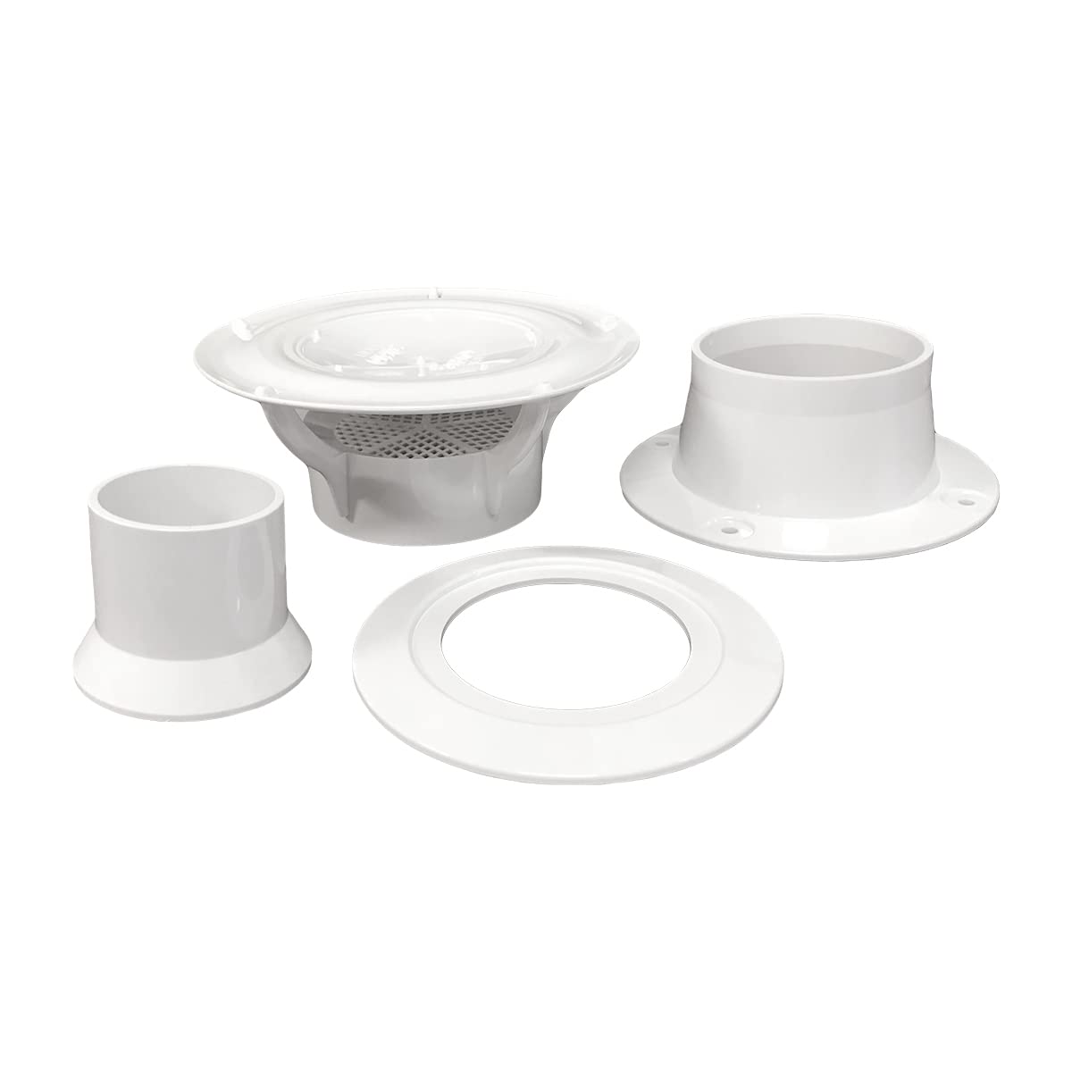 LIPPERT COMP 389381 Lippert 360 Siphon RV Roof Vent Cap for Odor Prevention with Univer...