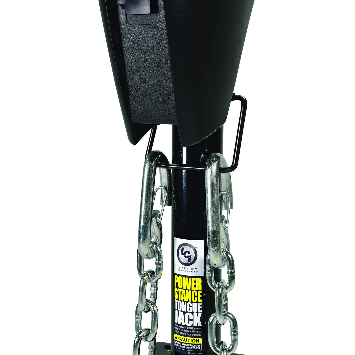 LIPPERT COMP 813748 onents -  Power Stance Tongue Jack with Optional 2-Way to 7-Way pow...