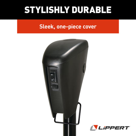 LIPPERT COMP 813748 onents -  Power Stance Tongue Jack with Optional 2-Way to 7-Way pow...