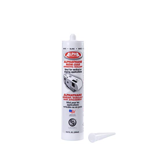 LIPPERT COMP 862162 5160 ALPHATHANE Non-Sag Sealant for 5th Wheel RVs, Travel Trailers ...