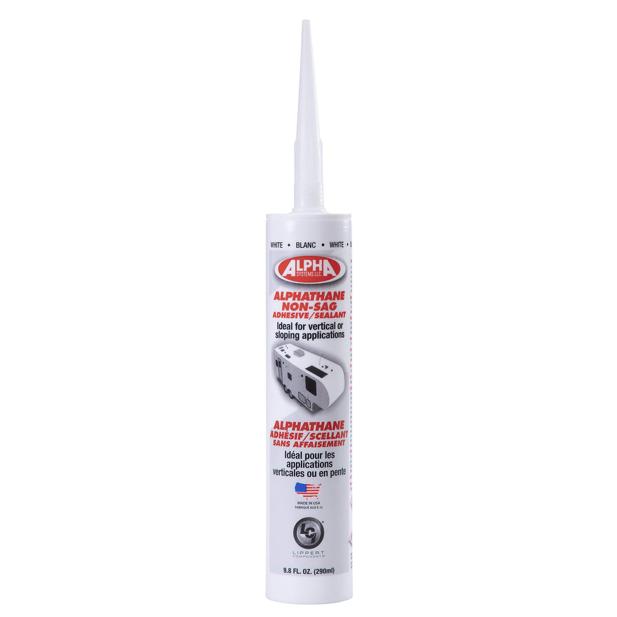 LIPPERT COMP 862162 5160 WHITE ALPHATHANE NON-SAG SM