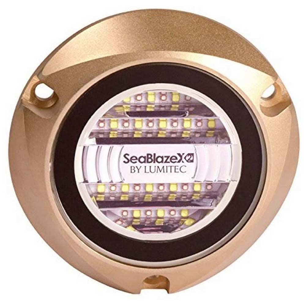 Lumitec Lumitec SeaBlazeX2 Underwater LED Light - 6000 Lumens, Dual Color White/Blue & RGBW Spectrum - Solid