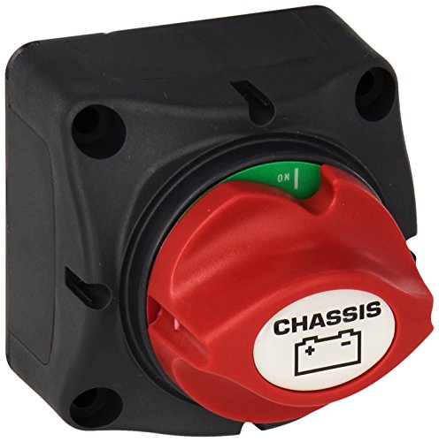 MARINCO 701CHRV ParkPower Contour Battery Master Switch with Chassis Label RV & Camper