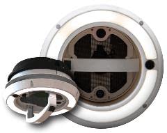 MAXXAIR VENT 0003810W MAXXFAN DOME +6' FAN WHITE W/LED