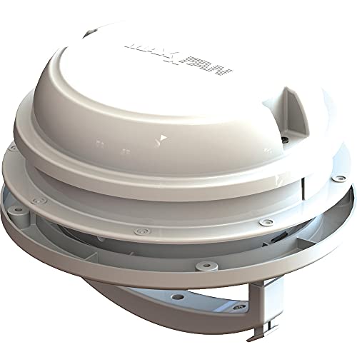 MAXXAIR VENT 0003812W MAXXFAN DOME 6' FAN WHITE
