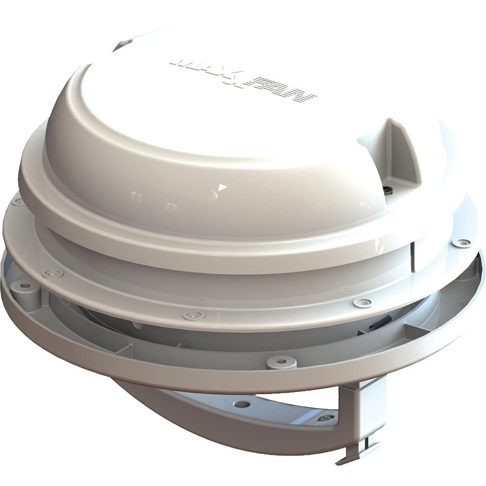MAXXAIR VENT 0003812W MAXXFAN DOME 6' FAN WHITE