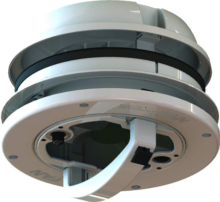MAXXAIR VENT 0003812W MAXXFAN DOME 6' FAN WHITE