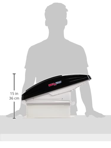 MAXXAIR VENT 0006401K MAXXFAN DLX 6401K SMOKE