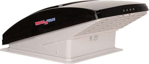 MAXXAIR VENT 00-06401K MAXXAIR Maxxfan Deluxe Vent, Fan and Vent Cover All in One - Powerf...