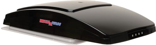 MAXXAIR VENT 00-06401K MAXXAIR Maxxfan Deluxe Vent, Fan and Vent Cover All in One - Powerf...