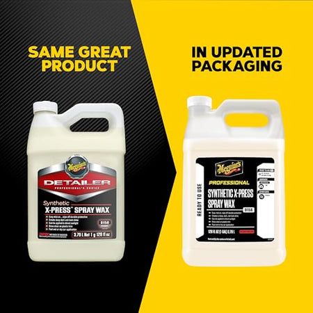MEGUIARS WAX D15601 Meguiar's  Synthetic X-Press Spray Wax -1 Gallon Container Wheels & Tires
