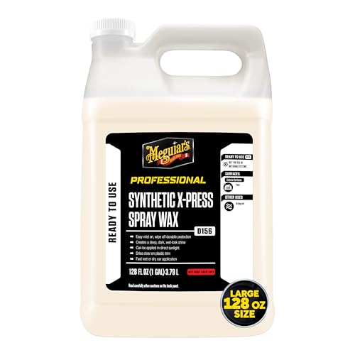 MEGUIARS WAX D15601 Meguiar's  Synthetic X-Press Spray Wax -1 Gallon Container Wheels & Tires