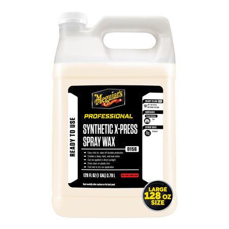 MEGUIARS WAX D15601 Meguiar's  Synthetic X-Press Spray Wax -1 Gallon Container Wheels & Tires