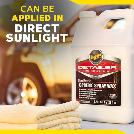 MEGUIARS WAX D15601 Meguiar's  Synthetic X-Press Spray Wax -1 Gallon Container Wheels & Tires