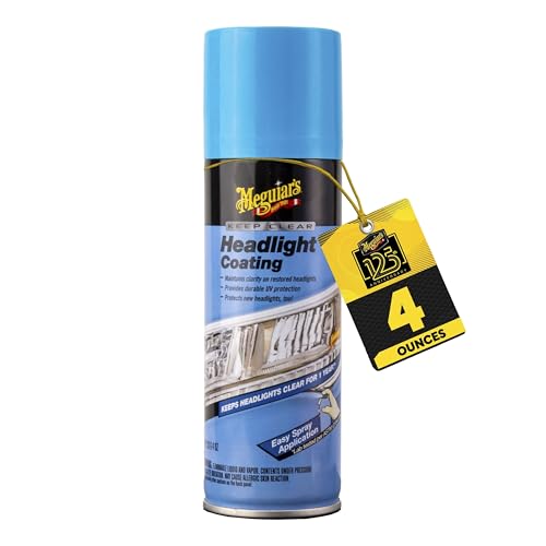 MEGUIARS WAX G17804 Meguiar's Keep Clear Headlight Coating, Maintain Like-New Clarity o...
