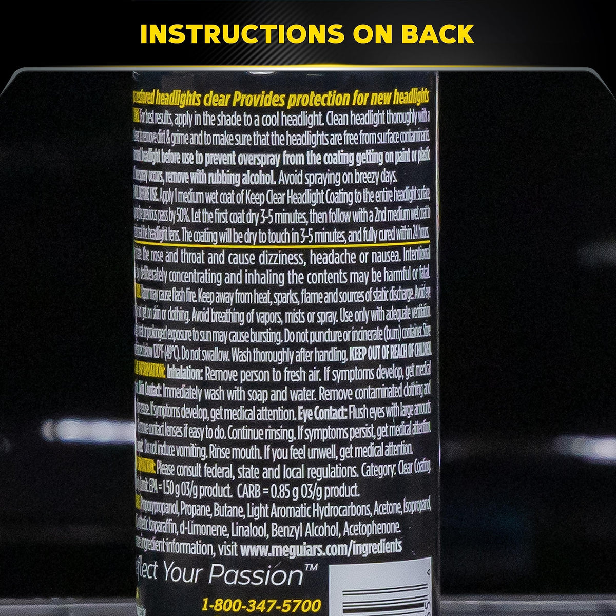MEGUIARS WAX G17804 Meguiar's Keep Clear Headlight Coating, Maintain Like-New Clarity o...