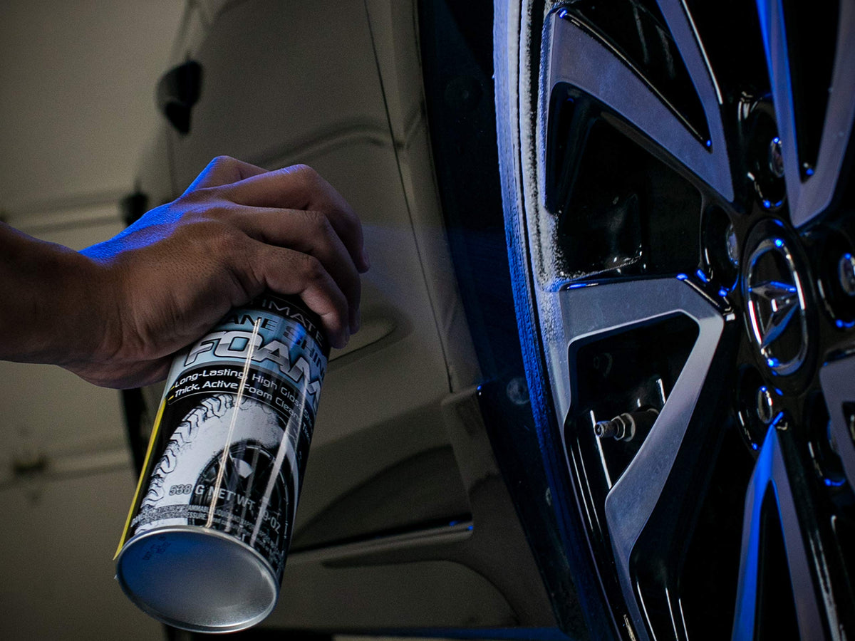 MEGUIARS WAX G210419 Meguiar's Ultimate Insane Shine Foam, Long-Lasting Tire Shine for a...
