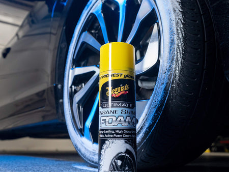MEGUIARS WAX G210419 TIRE FOAM; HOGH GLOSS; 19 OUNCE