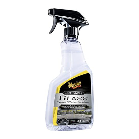 Meguiar's Meguiar's Ultimate Glass Cleaner & Water Repellent - Premium Glass and Window Cleaner for Quick