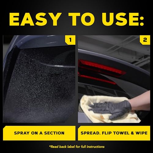 Meguiar's Meguiar's Ultimate Glass Cleaner & Water Repellent - Premium Glass and Window Cleaner for Quick